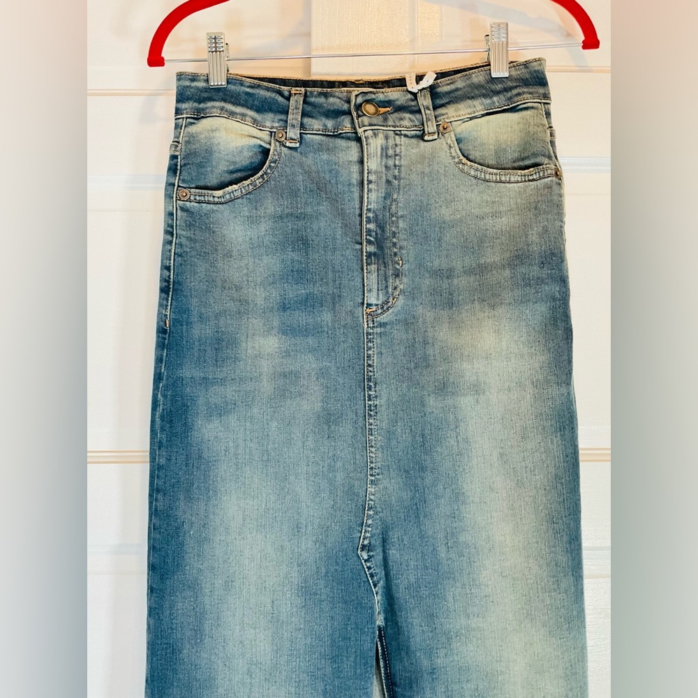 💙 LIMITED EDITION DENIM MAXI SKIRT 💙 - Picture 15 of 16